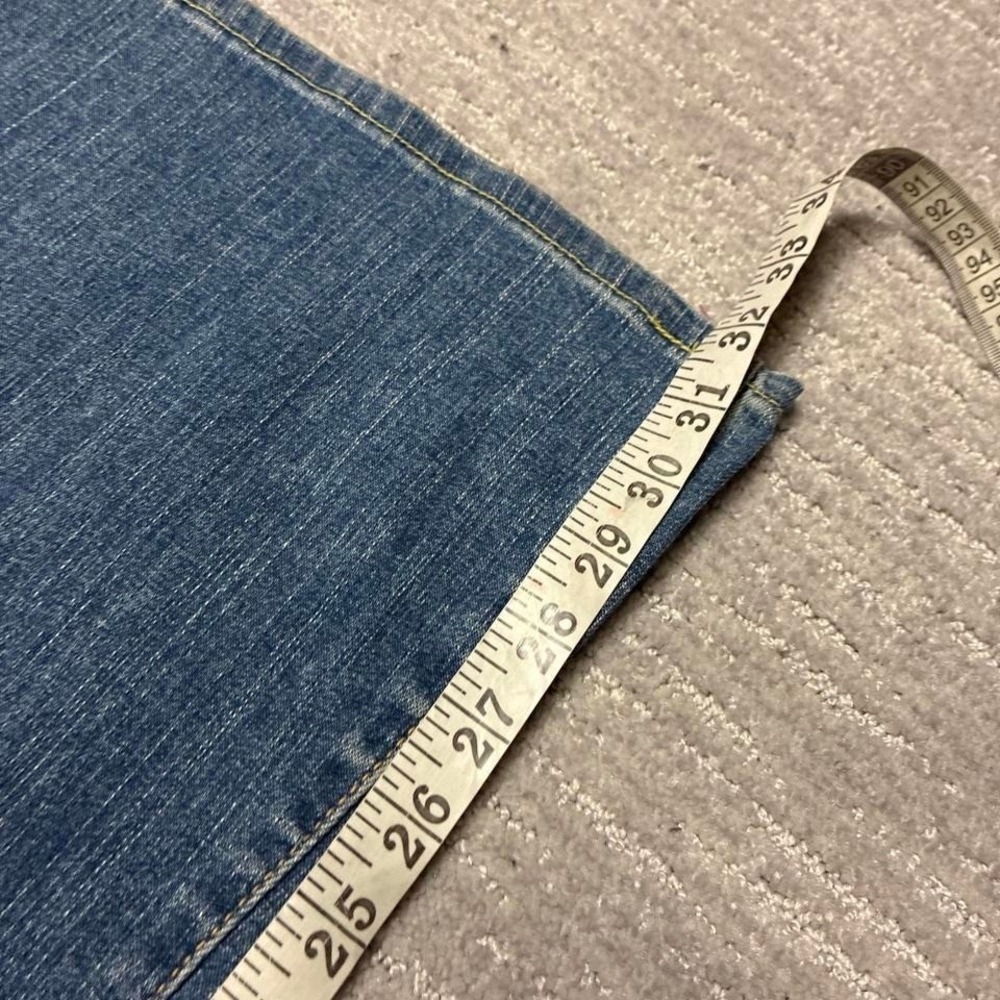 Levis 519 low flare y2k 2000s light wash heavy denim loose relaxed fit - Picture 6 of 8